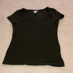 Olive green short sleeve shirt